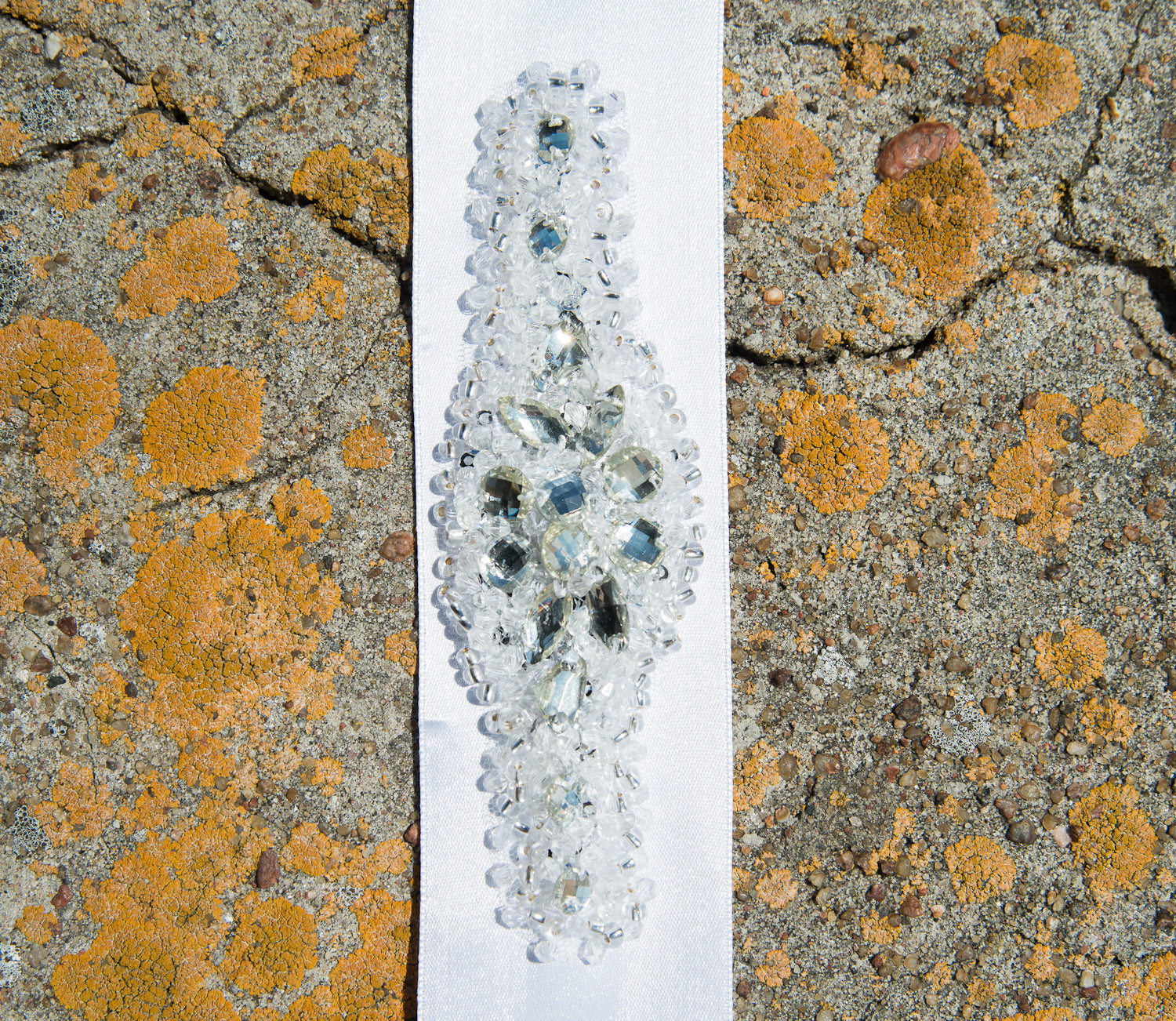 Tie belt for wedding dress