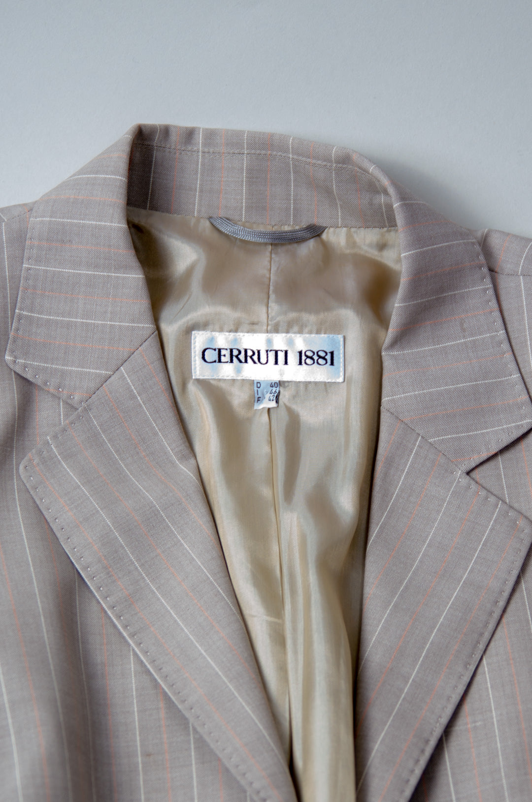 Cerruti 1881 beige klassinen bleiseri