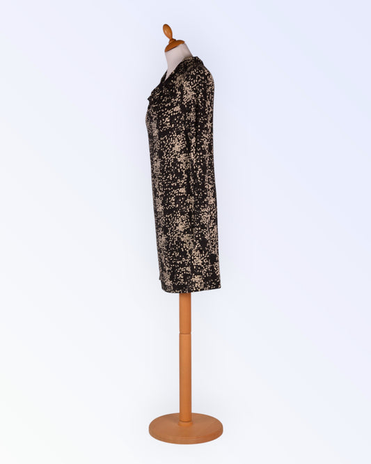 InWear black and white knit tunic