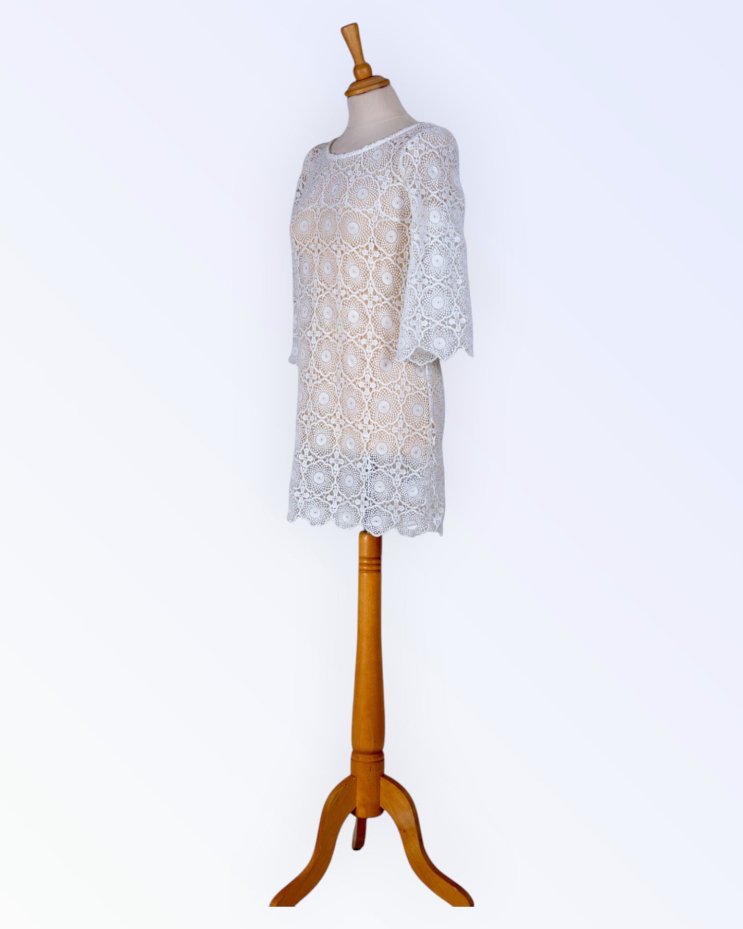 H&M valge pitsist tuunika