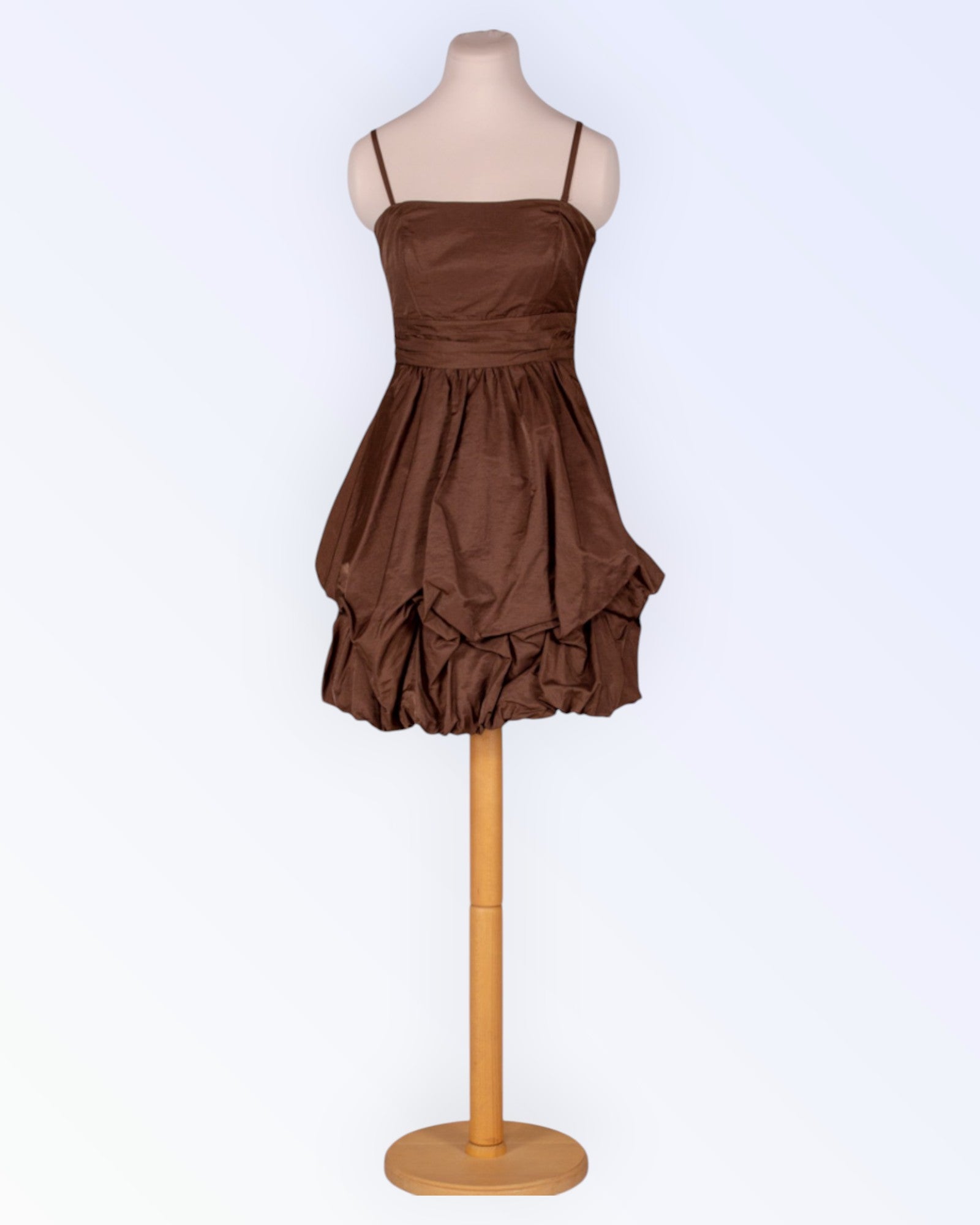 Vila brown party dress