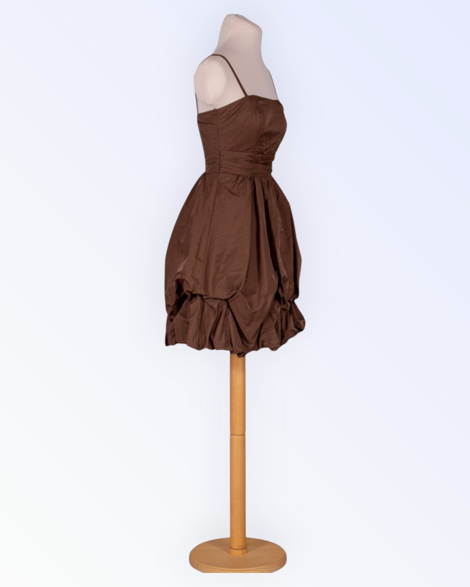 Vila brown party dress