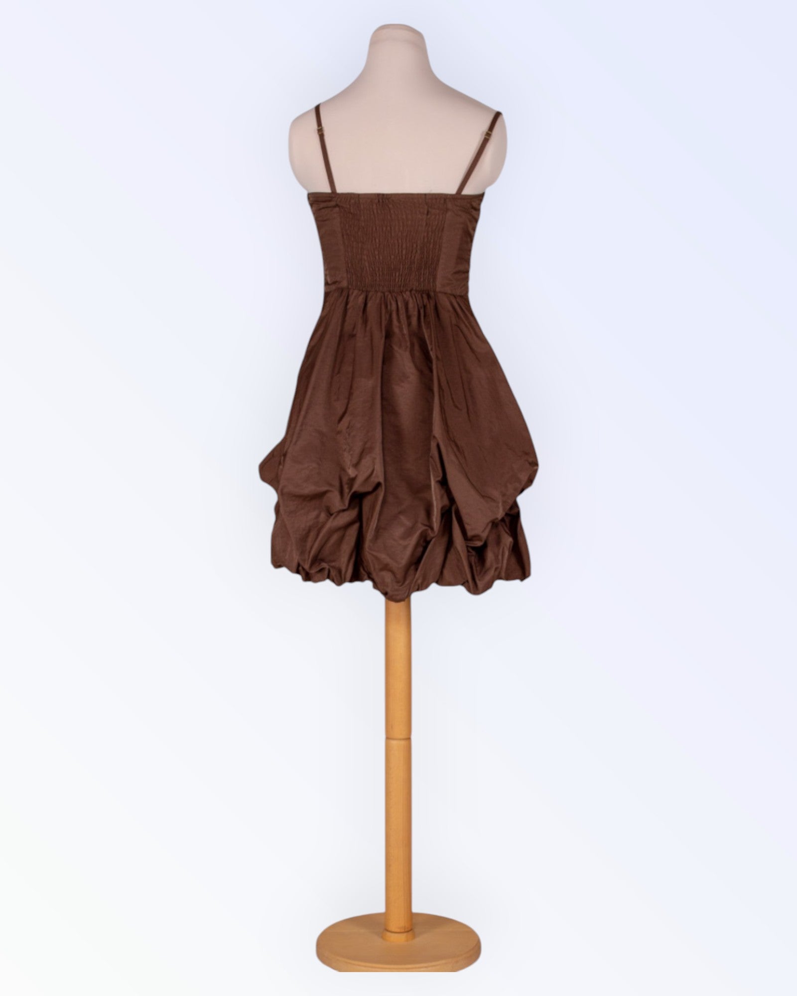 Vila brown party dress