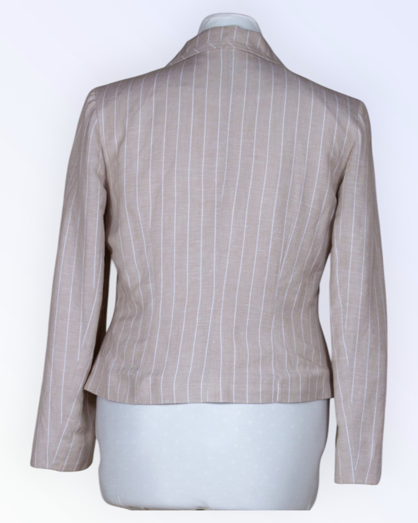 Orsay striped light linen summer jacket