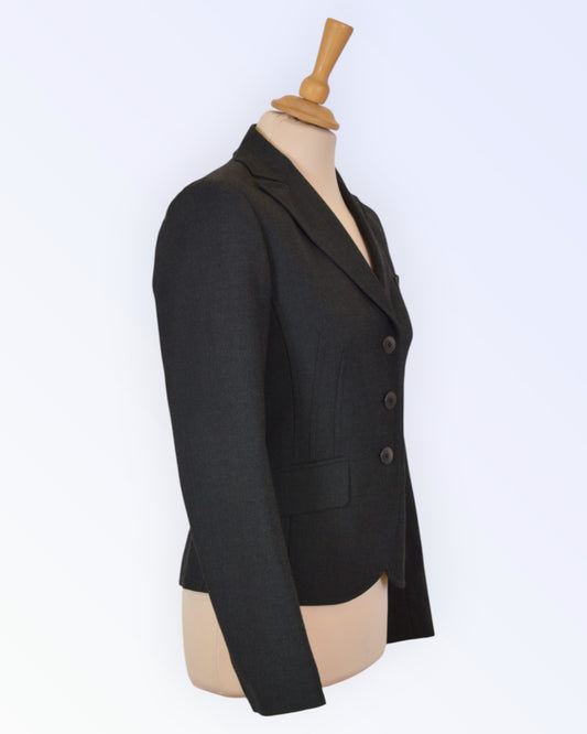 Marc Aurel dark gray suit jacket