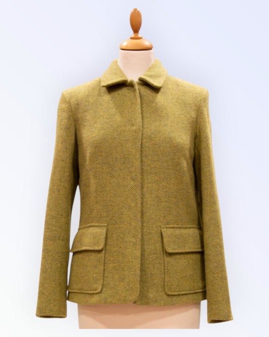 Kookai green wool jacket