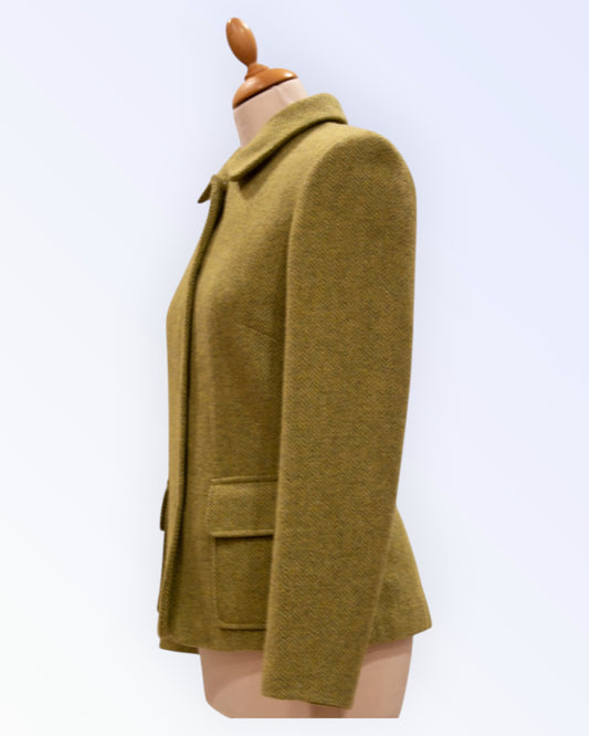 Kookai green wool jacket