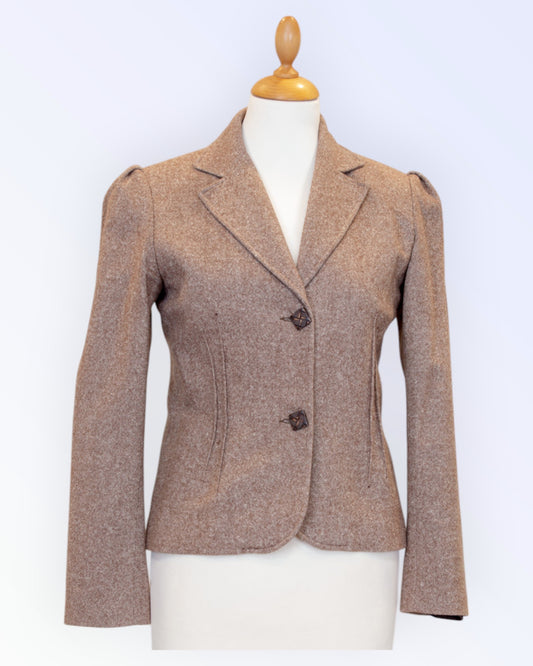 Tweed suit jacket