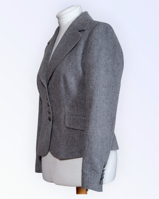 Leon fitted silhouette blazer