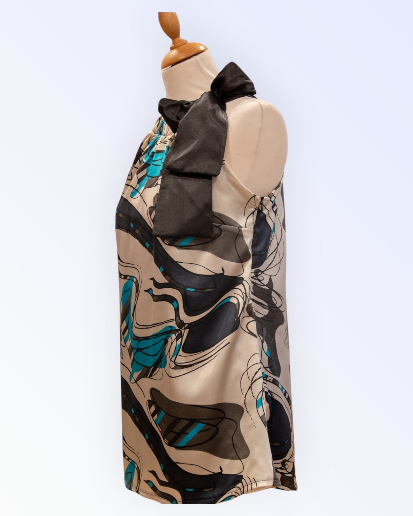 Vila colored satin top