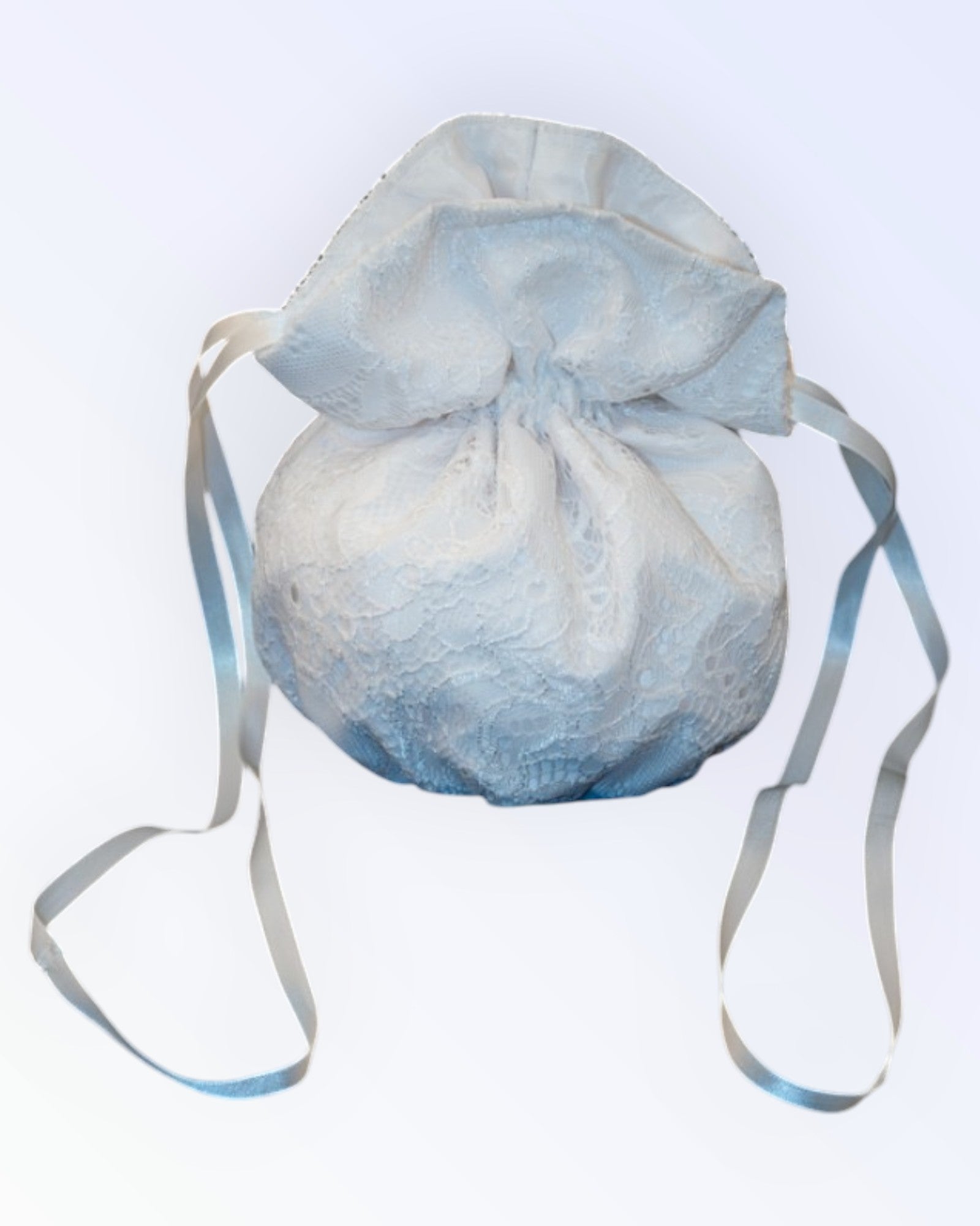 White handbag for the bride