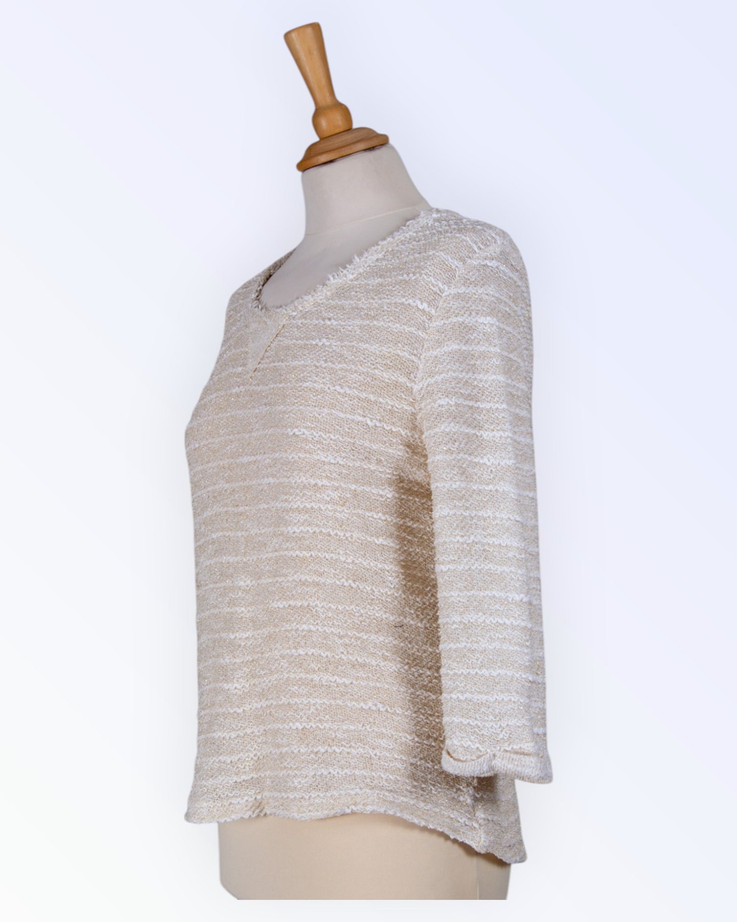 Indigo beige toppi