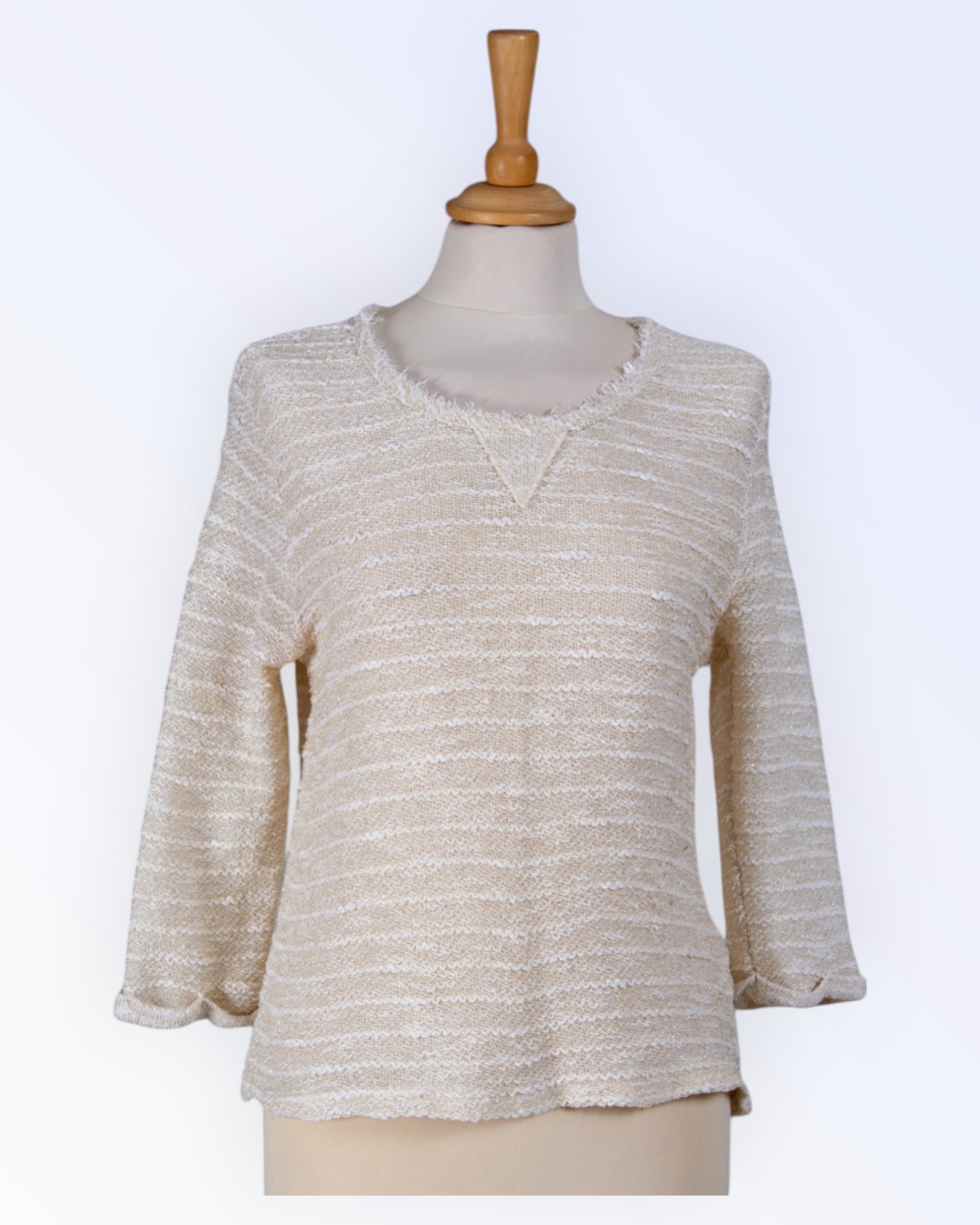 Indigo beige toppi