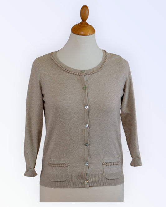 Laura Ashley beež kadigan