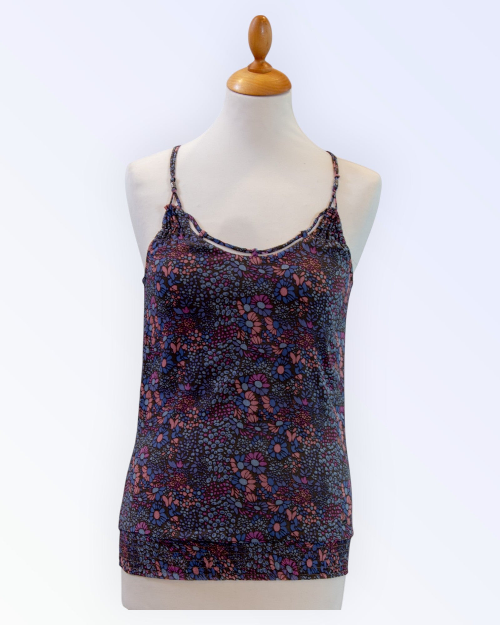 Cordon Jeans floral knit top