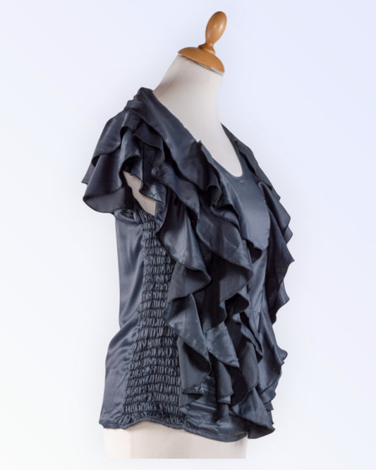 LUXZUZ ruffled blouse