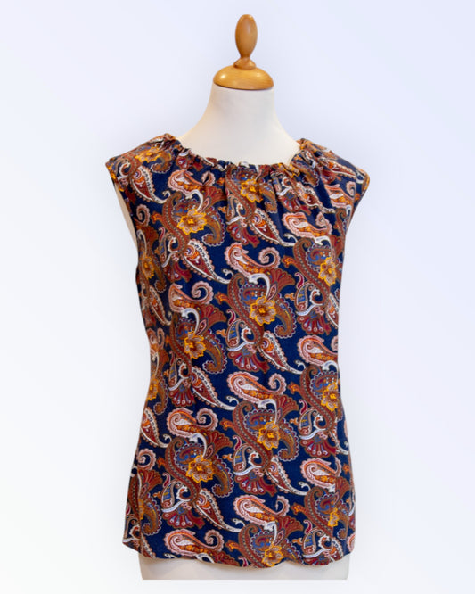 Park Lane paisley-patterned summer blouse