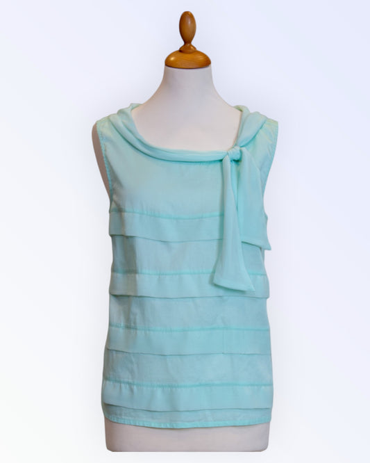 Orsay turquoise top