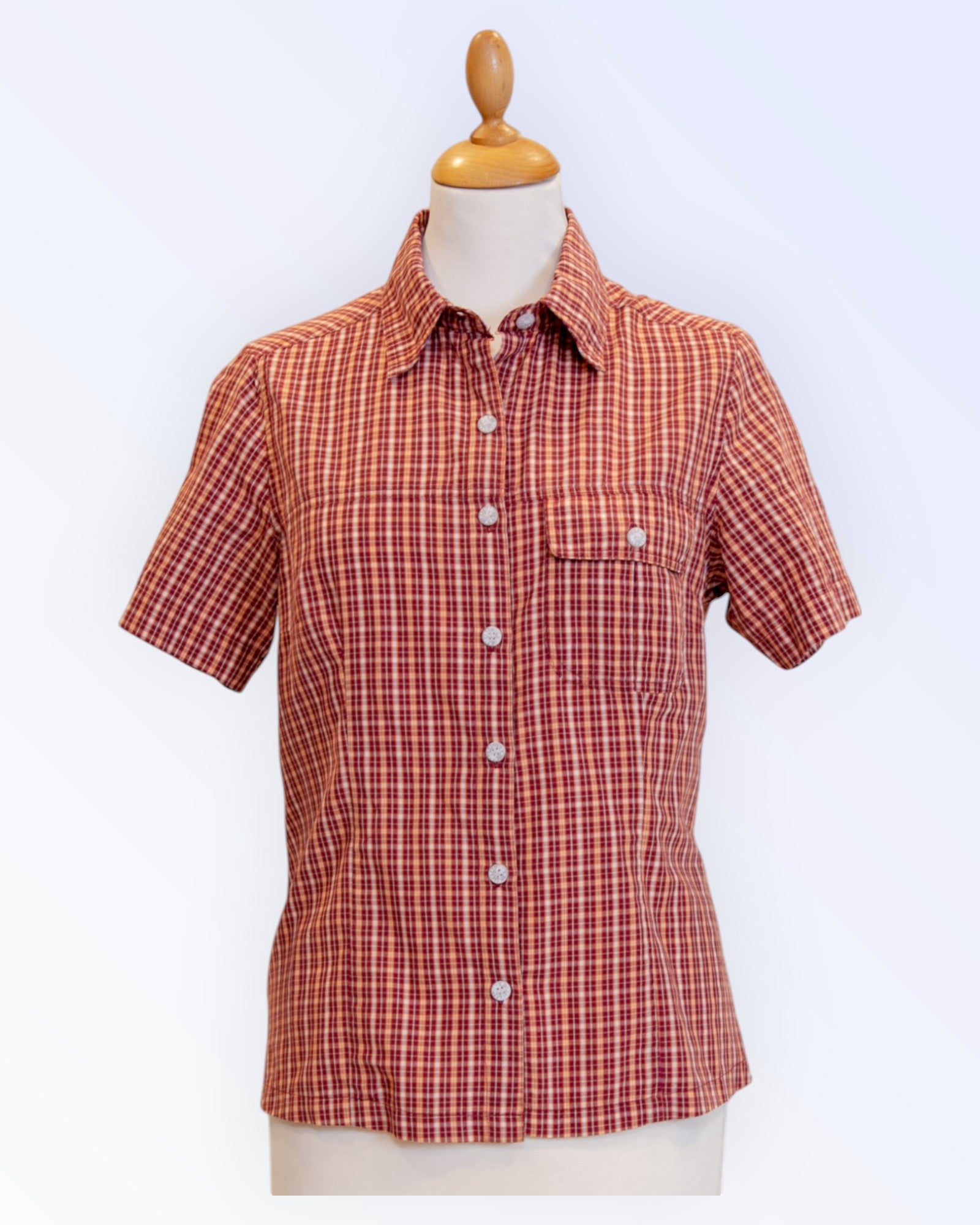 Natural Law women's short-sleeved shirt blouse