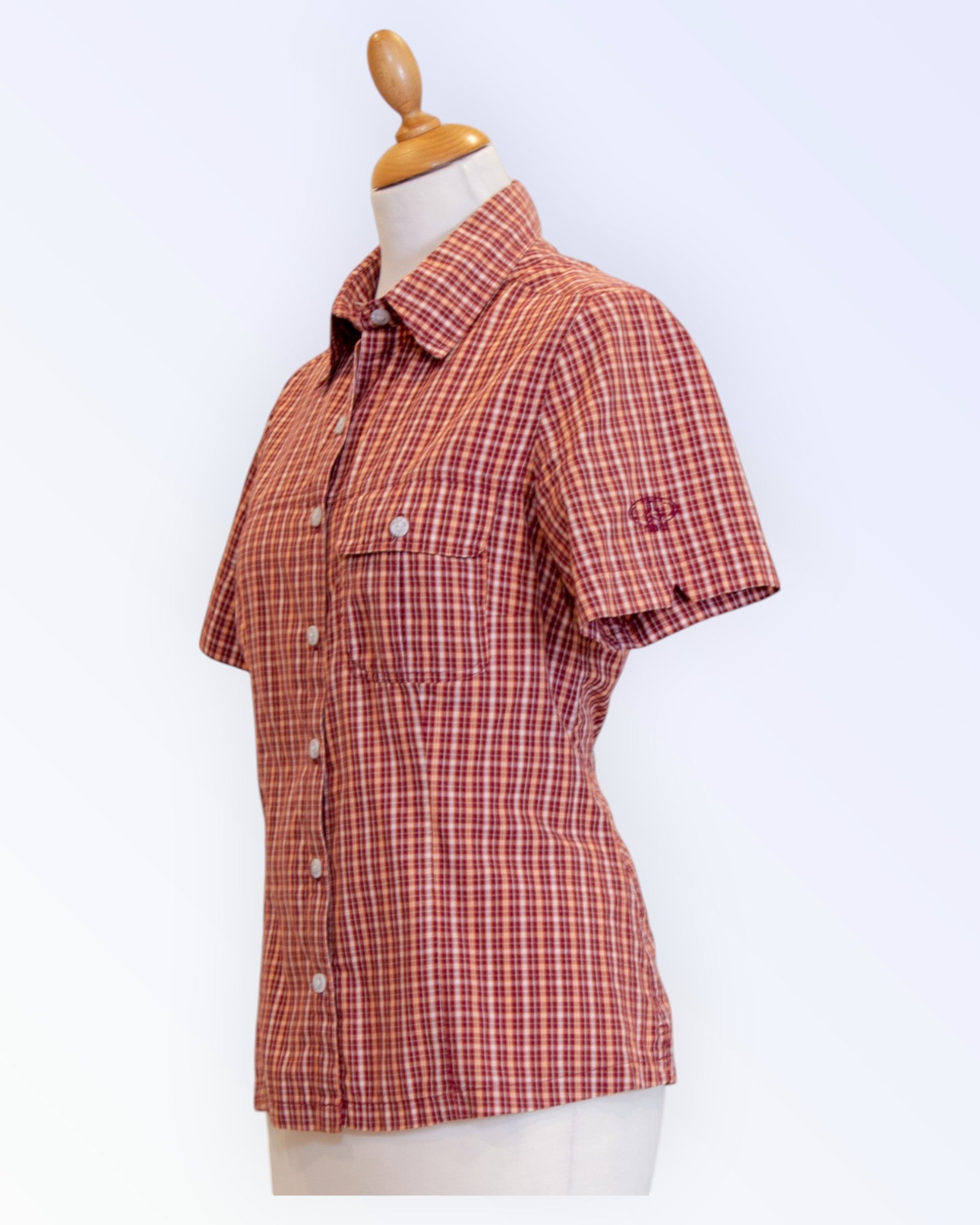 Natural Law women's short-sleeved shirt blouse