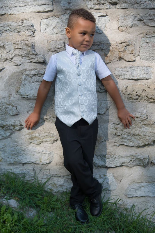 Boys' vest and necktie