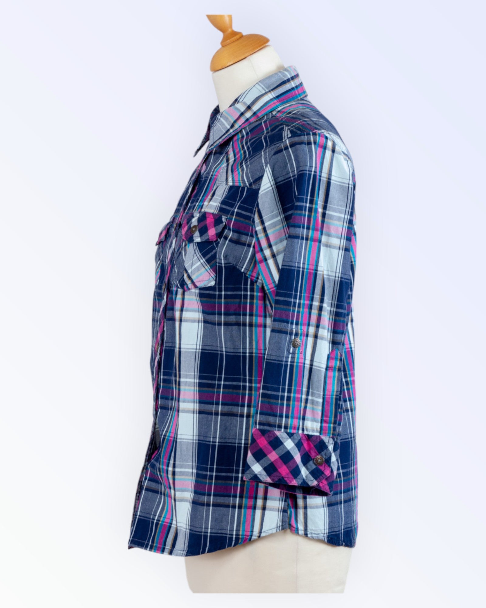 Falmer checked blouse