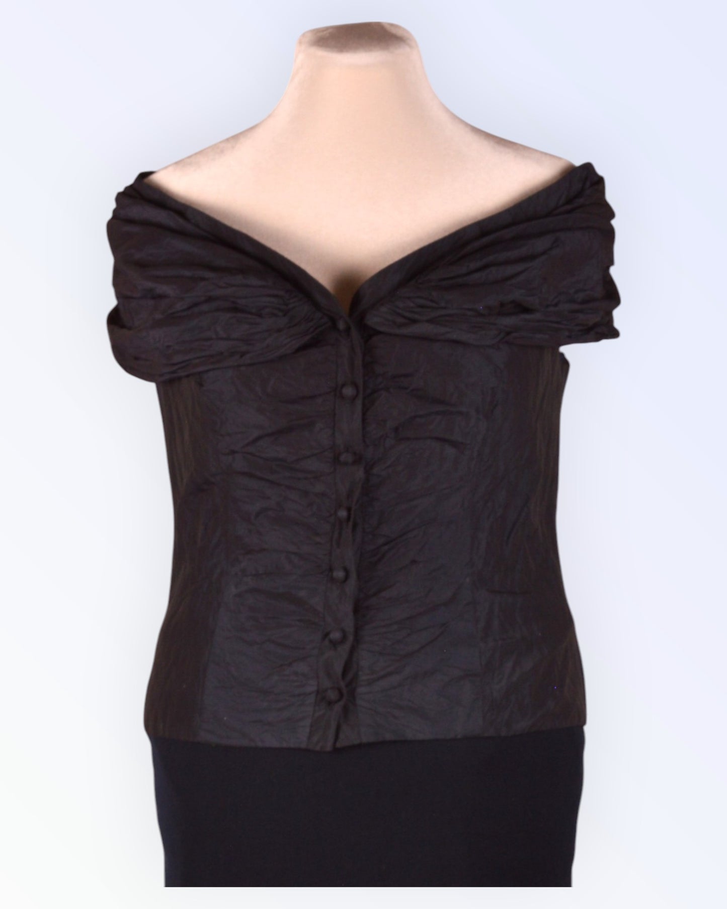 Heine dark gray corset