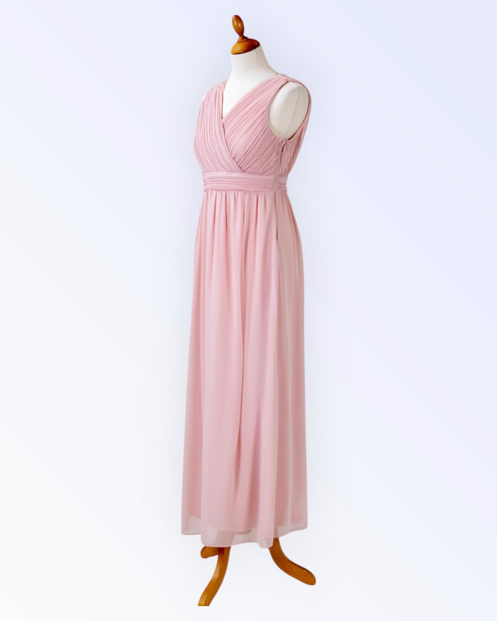 Vila pink maxi dress