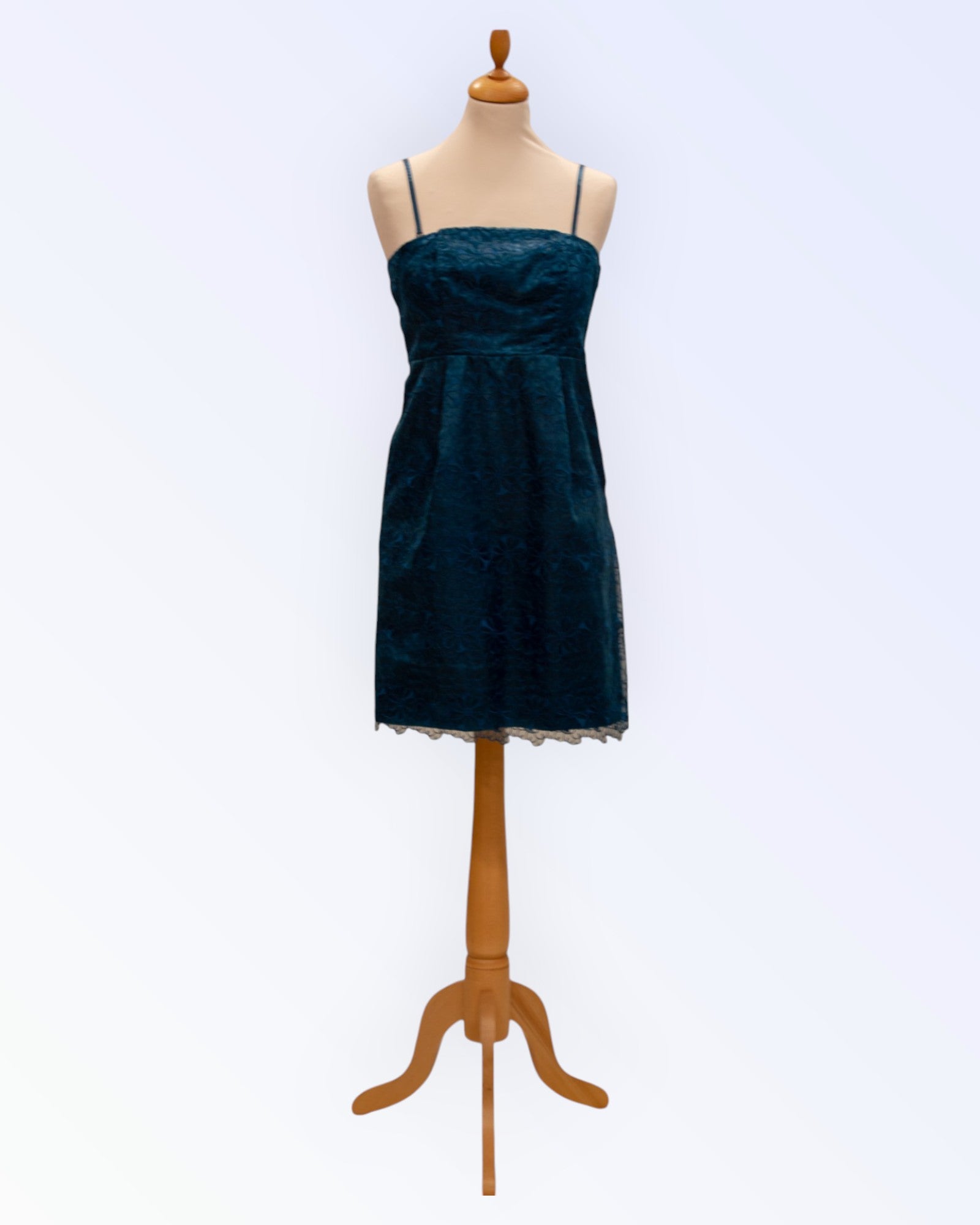 Vila embroidered organza cocktail dress