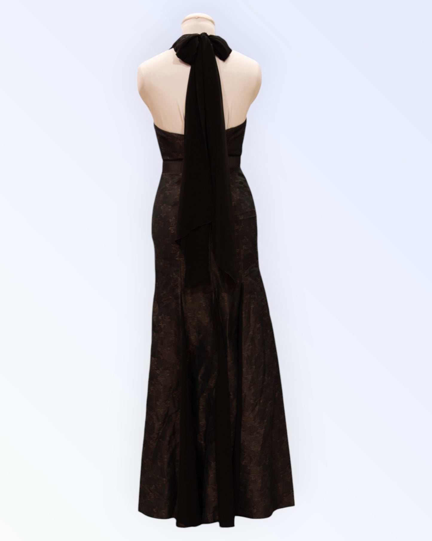 Festive taffeta dress