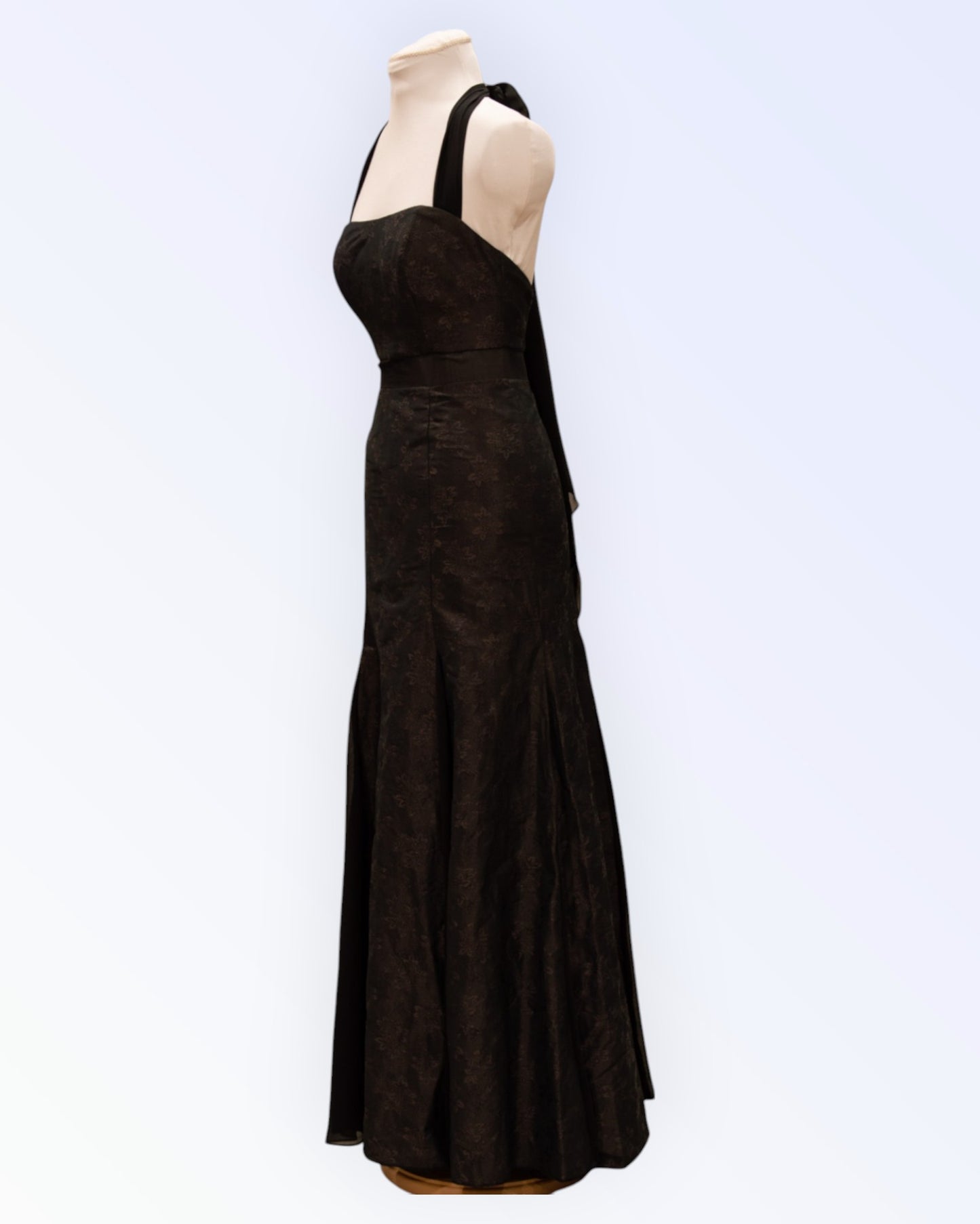 Festive taffeta dress
