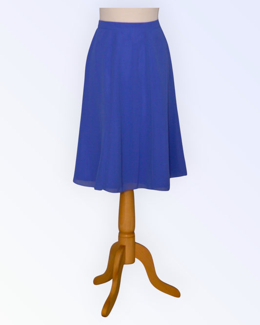 Lavender chiffon skirt