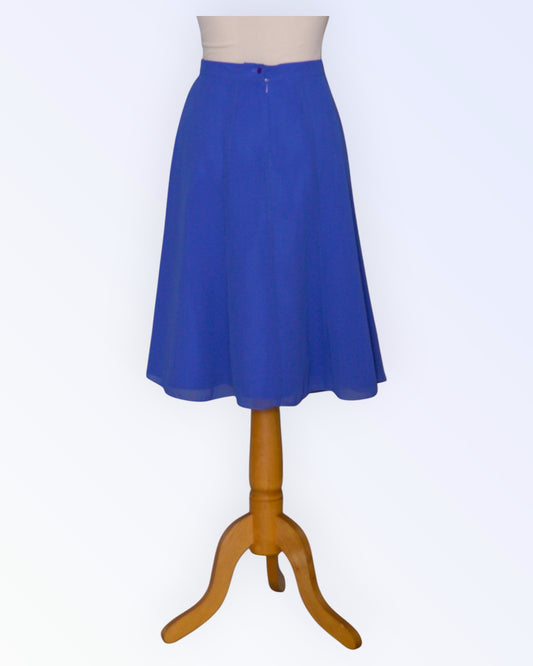 Lavender chiffon skirt