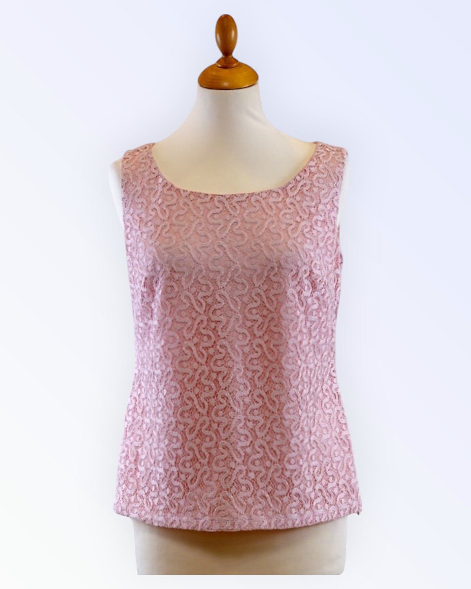 Martinelli pink lace top