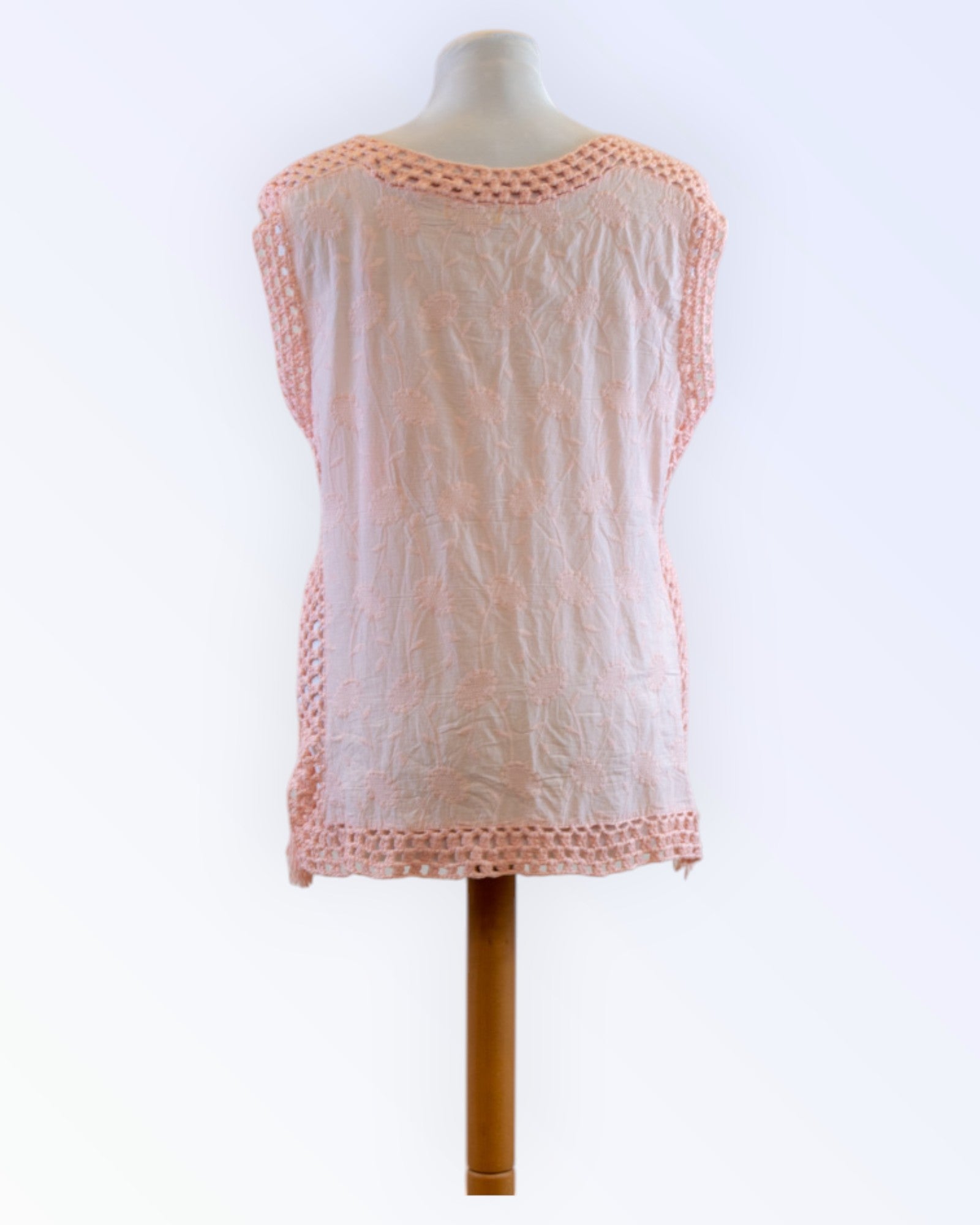 Frime light pink summer blouse