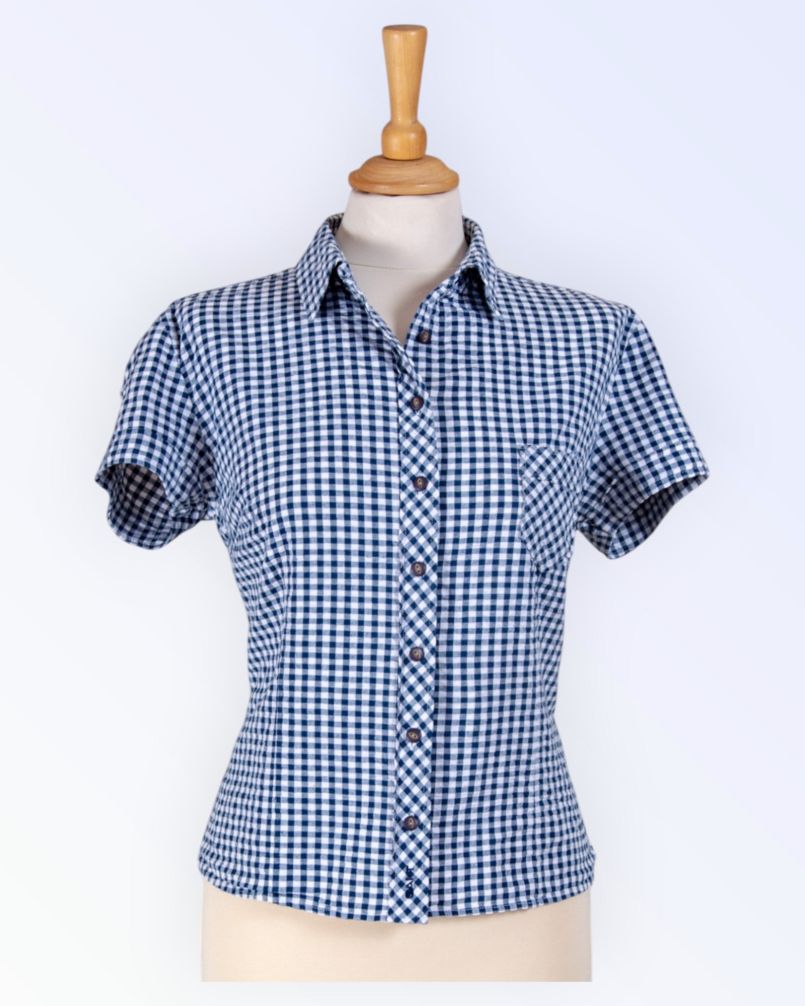 Gant checked summer blouse
