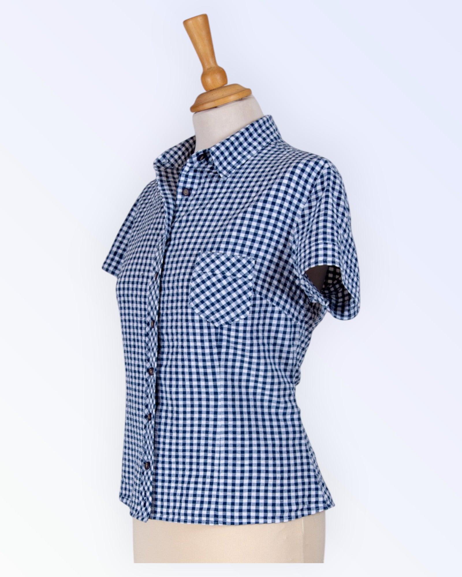 Gant checked summer blouse