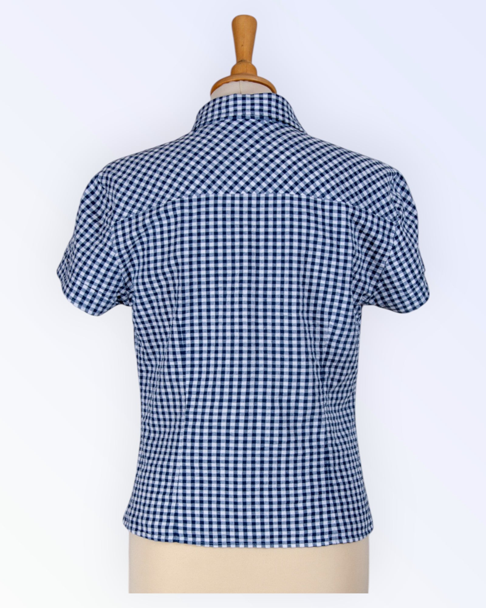 Gant checked summer blouse