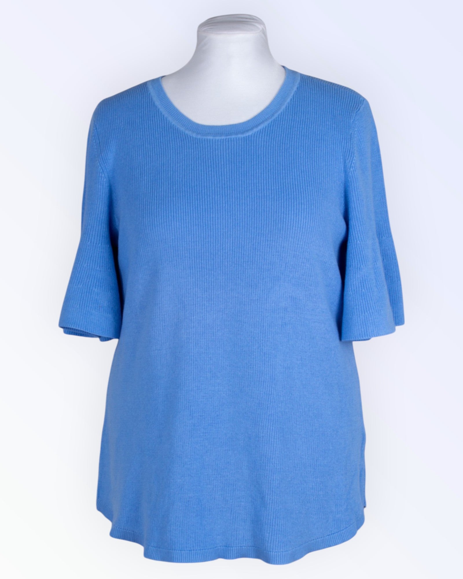 Isaac Mizrahi vaaleansininen neuletoppi