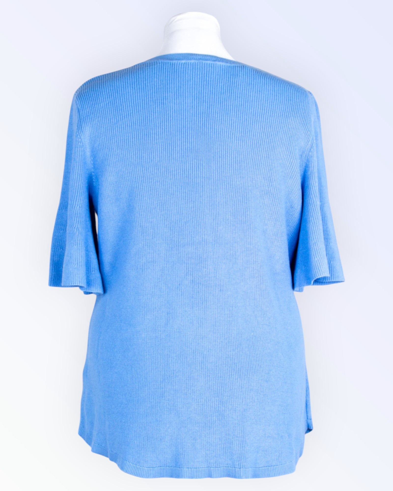 Isaac Mizrahi vaaleansininen neuletoppi