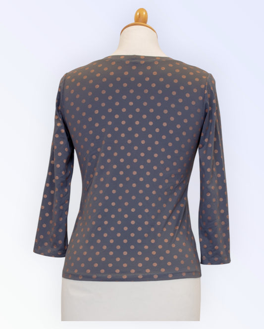 Dotted knit top