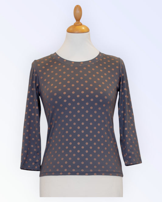 Dotted knit top