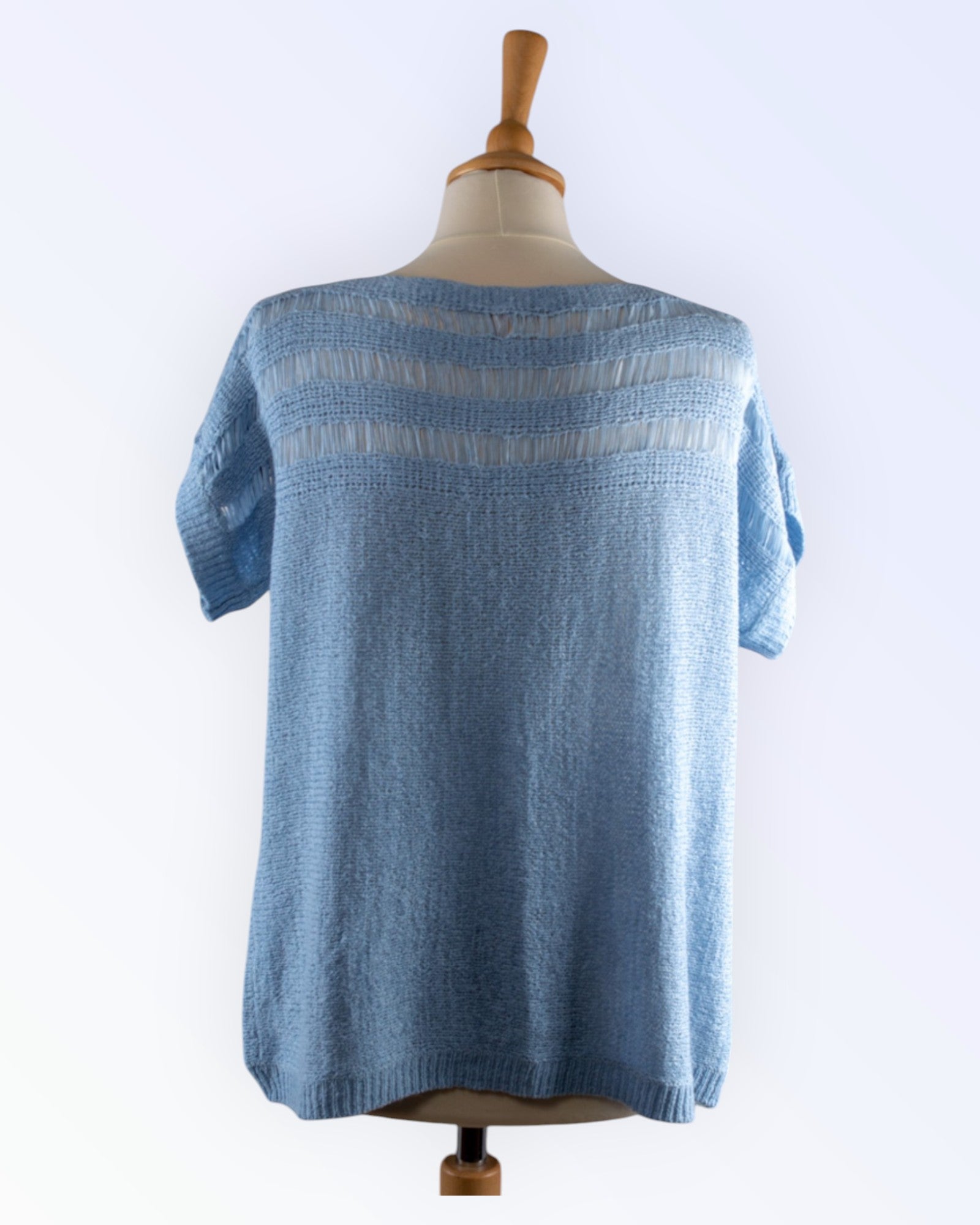 Imitz vaaleansininen neule