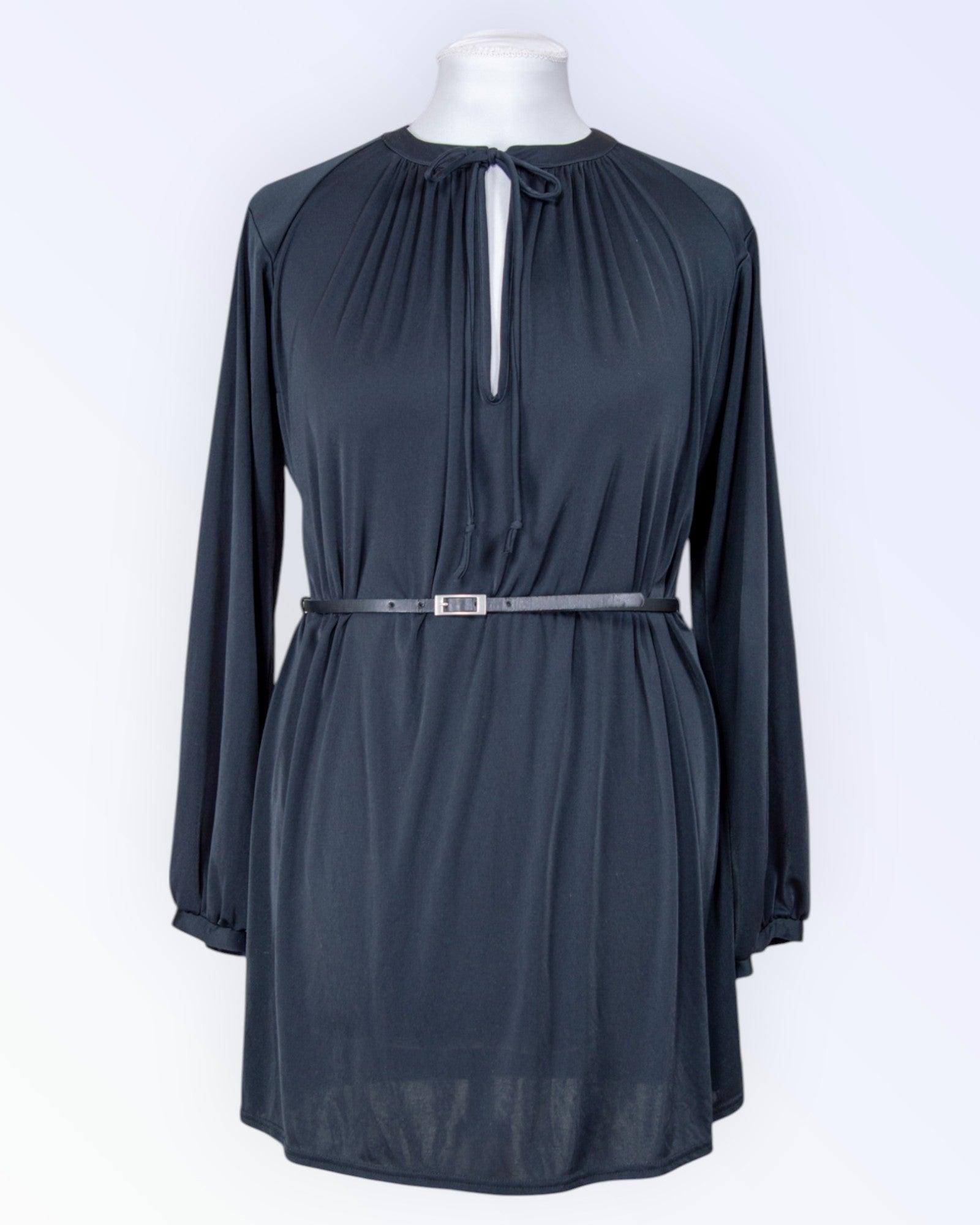 Furstenberg black knit tunic