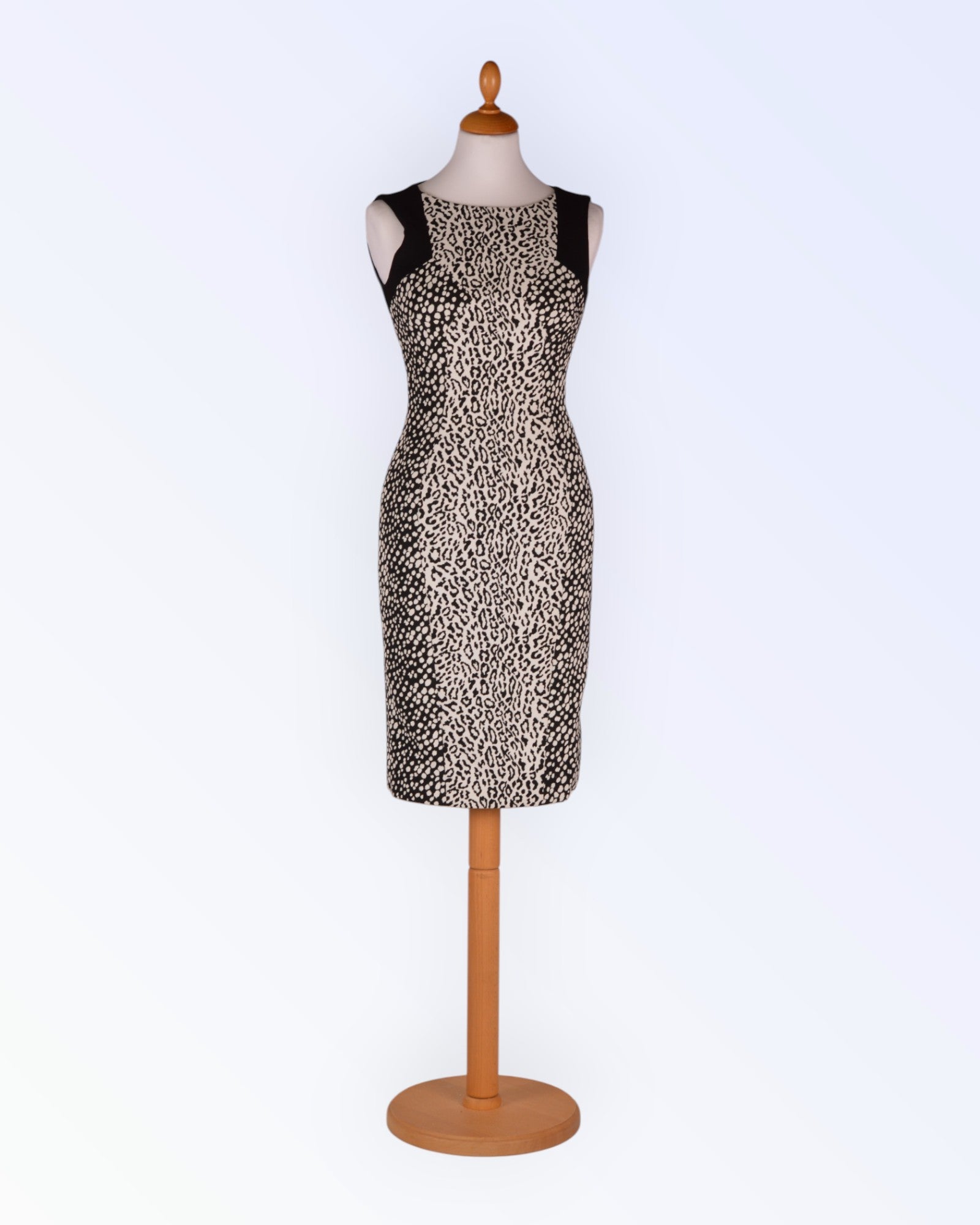 karen millen black and white dress Karen Millen Figure Form Bandage Asymmetric Strap Knit Midi Dress in Black