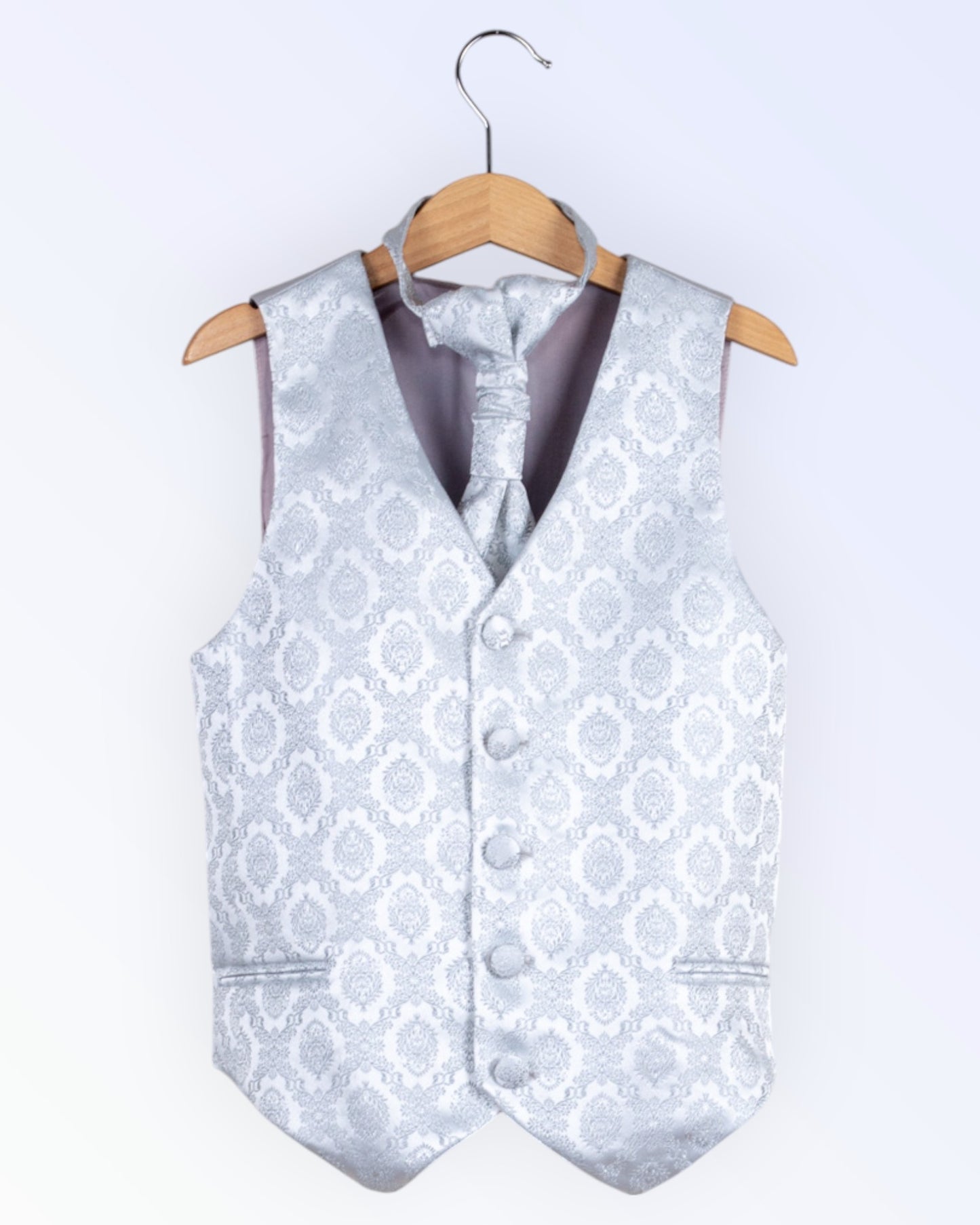 Boys' vest and necktie