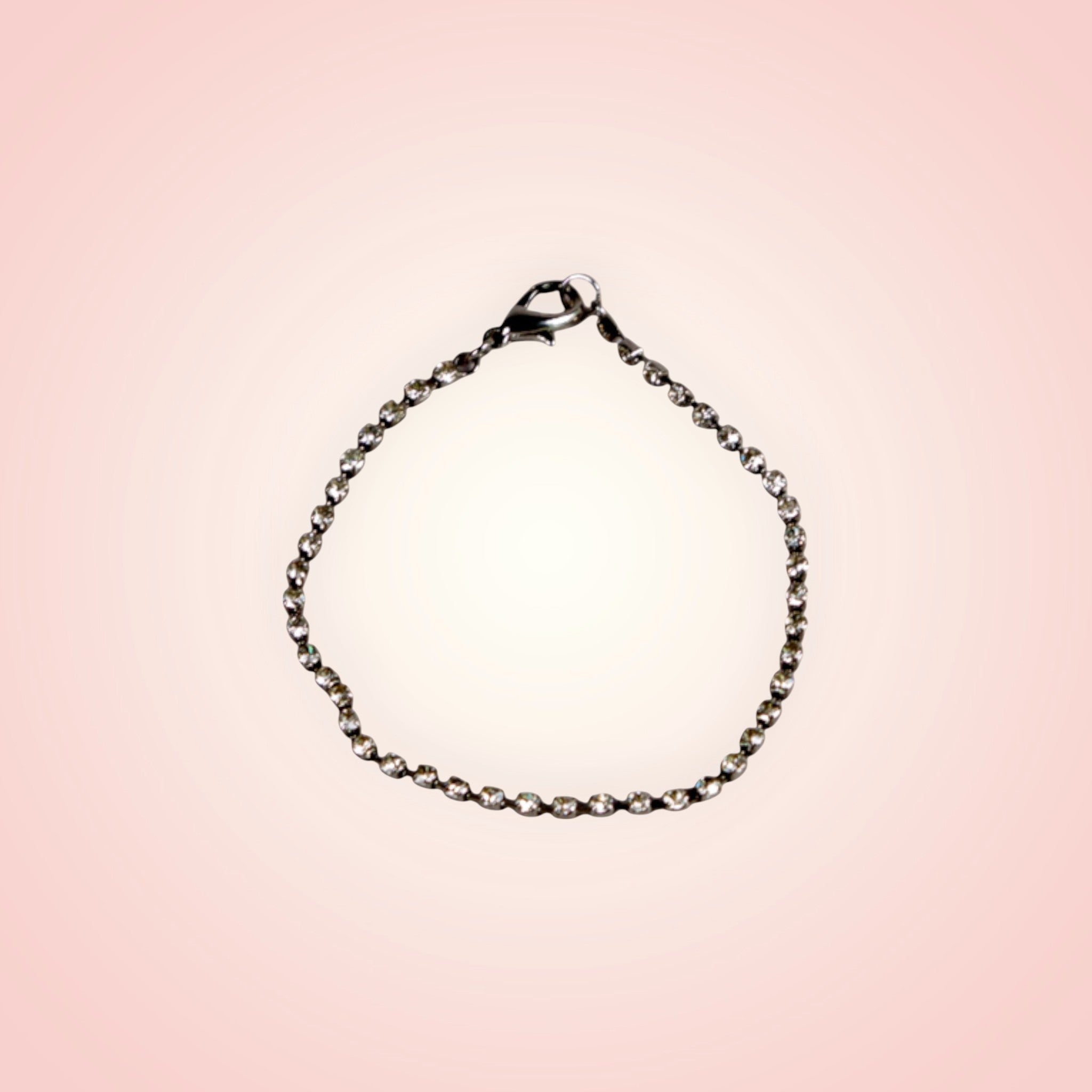 Sparkling bracelet with small crystals