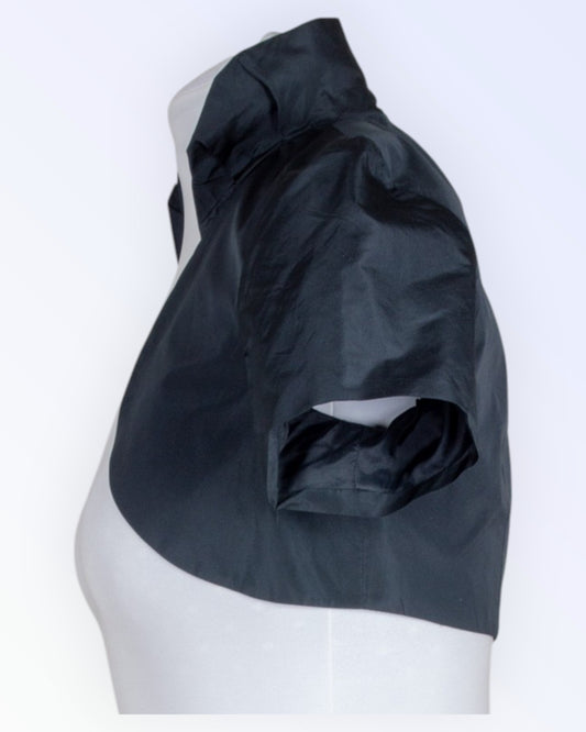 Elinette festive black bolero