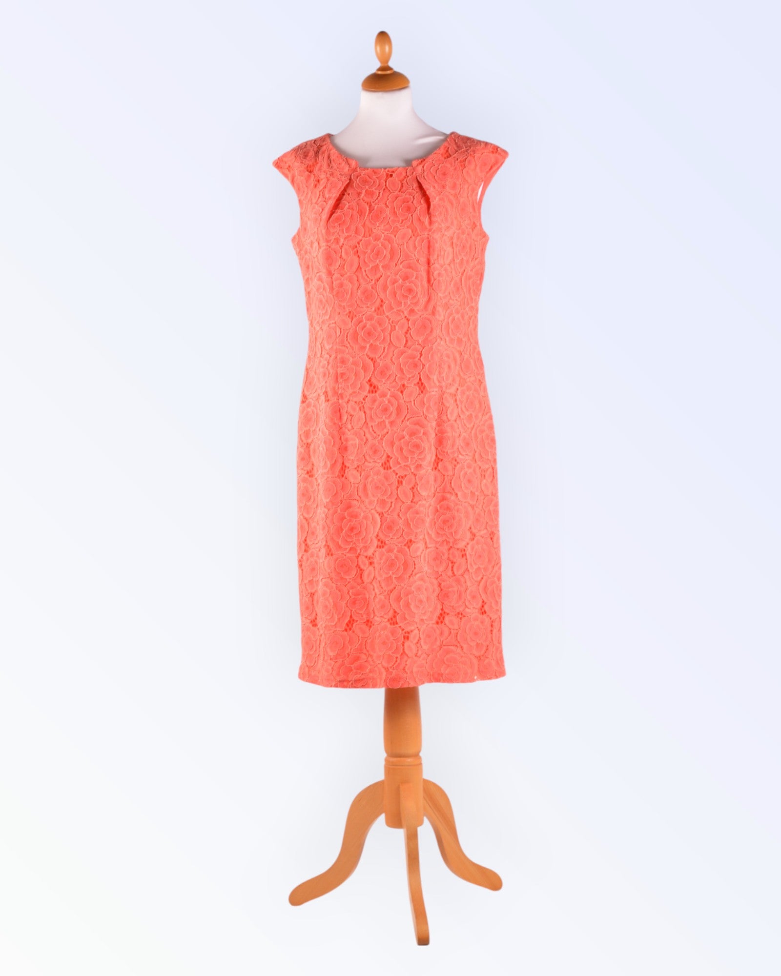 chinese dress ladies Dark Salmon Embroidered Short Dress main image 1