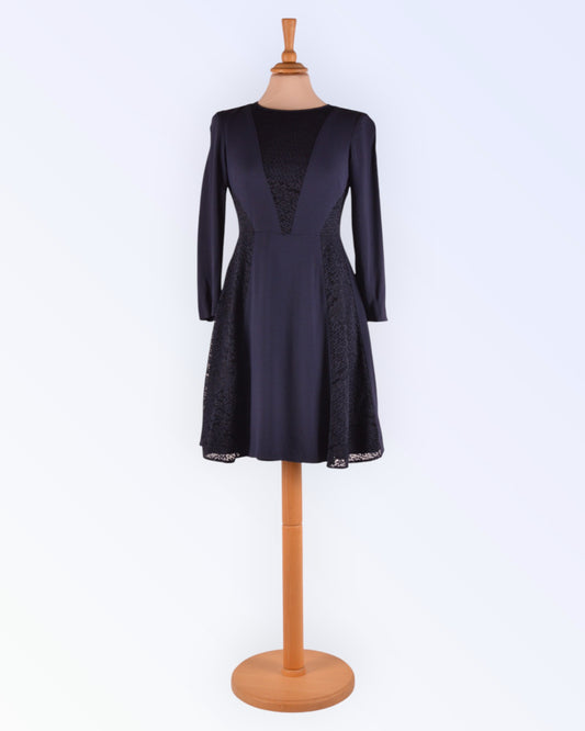 Max&Co navy blue formal dress